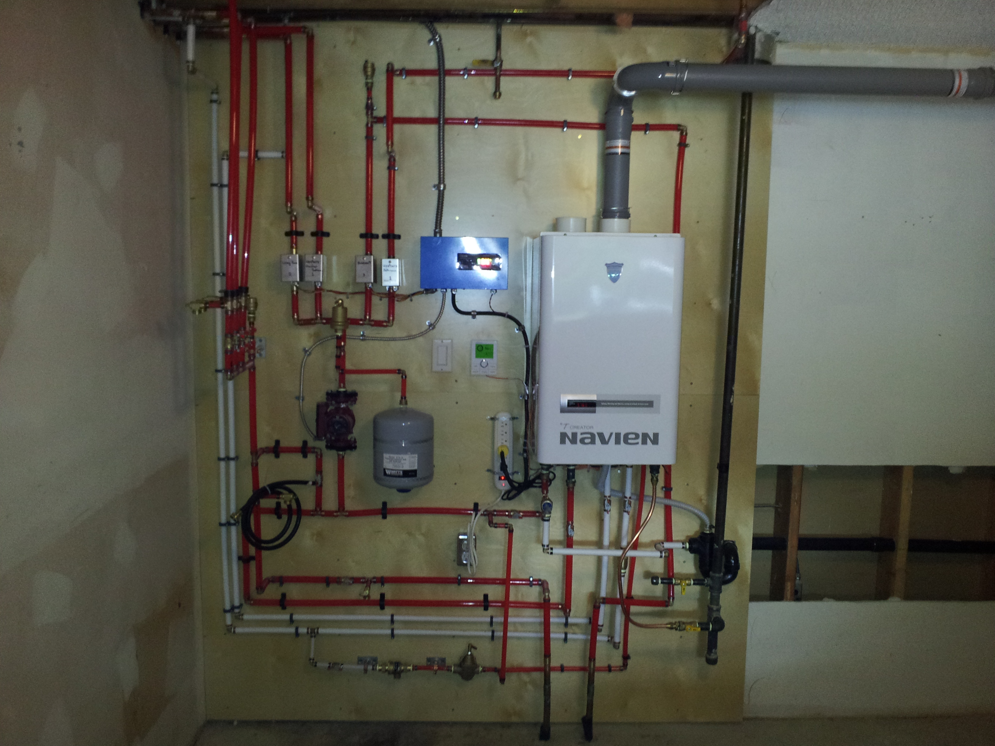 navian-tankless-boiler-used-for-hydronic-heating-and-domestic-hot-water